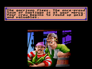 Screenshot Of Pirates Gold Genesis 1993 MobyGames