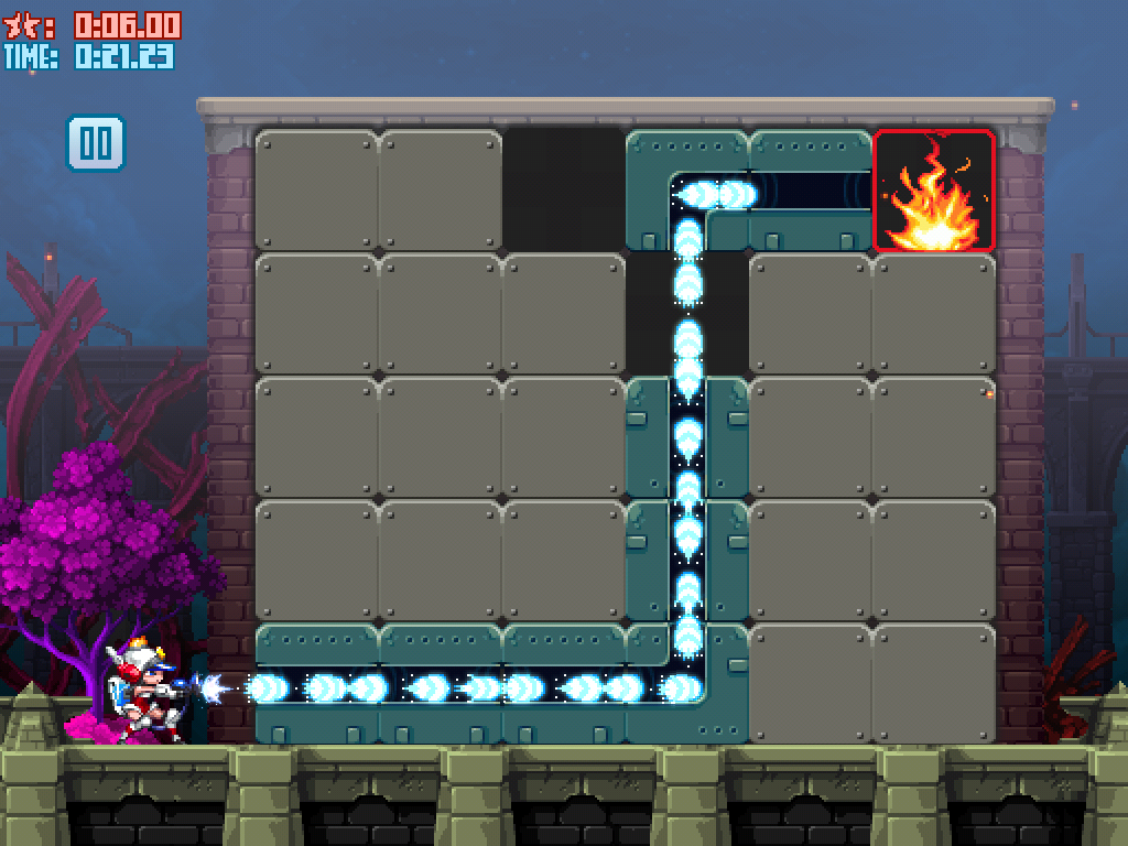 Screenshot Of Mighty Switch Force Hose It Down IPad 2015 MobyGames