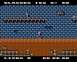 Screenshot Of Jet Set Willy II The Final Frontier Amiga 1985