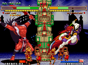 Screenshot Of Samurai Shodown V Special Neo Geo Mobygames