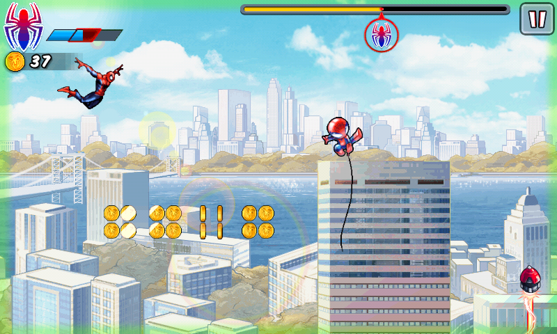 Screenshot Of Spider Man Ultimate Power Android Mobygames