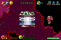 Screenshot Of Butt Ugly Martians B K M Battles Game Boy Advance