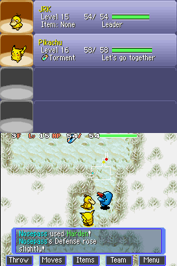 Screenshot Of Pok Mon Mystery Dungeon Blue Rescue Team Nintendo Ds