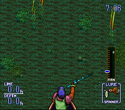 Screenshot Of Bassin S Black Bass SNES 1994 MobyGames