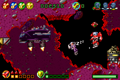 Screenshot Of Butt Ugly Martians B K M Battles Game Boy Advance