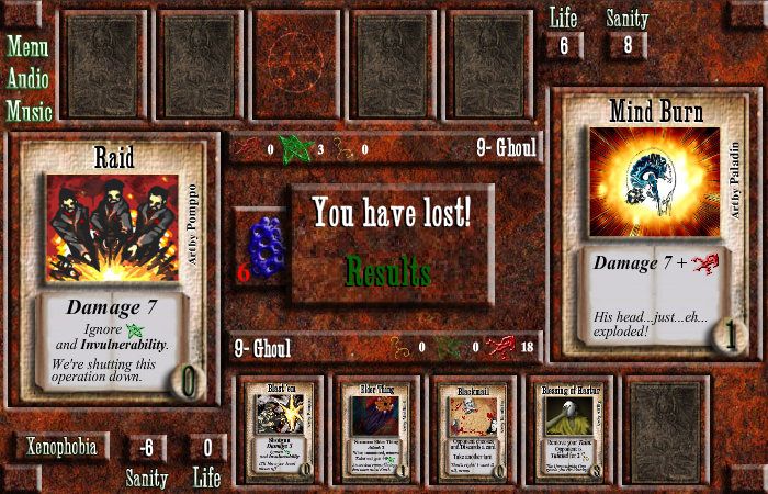 Screenshot Of The Necronomicon Browser Mobygames