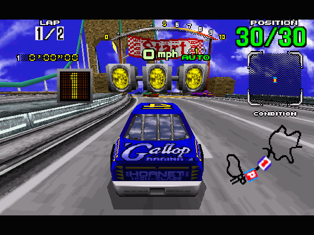 Screenshot Of Daytona Usa Windows Mobygames