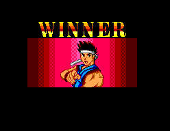 Screenshot Of Virtua Fighter Animation SEGA Master System 1996