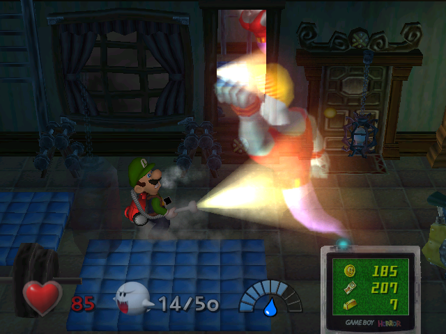 Screenshot Of Luigi S Mansion Gamecube Mobygames