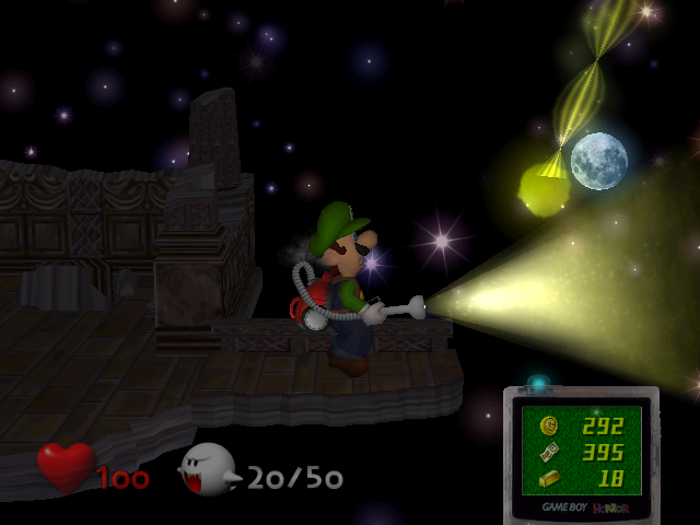 Screenshot Of Luigi S Mansion Gamecube Mobygames