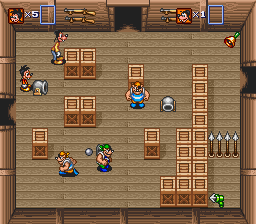 Screenshot Of Disney S Goof Troop Snes Mobygames