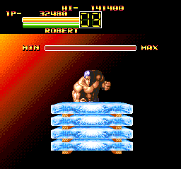 Screenshot Of Art Of Fighting Turbografx Cd Mobygames