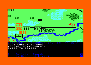 Screenshot Of Arnhem The Market Garden Operation Amstrad Cpc