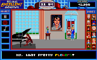 Screenshot Of Bill Ted S Excellent Adventure Amiga 1990 MobyGames