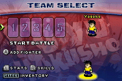 Screenshot Of Yu Yu Hakusho Ghost Files Tournament Tactics Game Boy