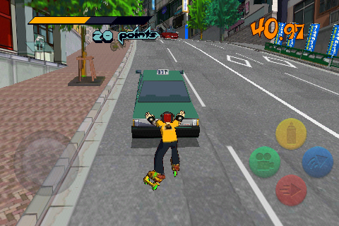 Screenshot Of Jet Grind Radio Android Mobygames