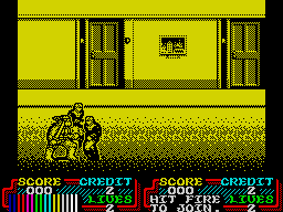 Screenshot Of Teenage Mutant Ninja Turtles ZX Spectrum 1989 MobyGames