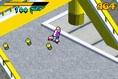 Screenshot Of Jet Grind Radio Game Boy Advance 2003 MobyGames