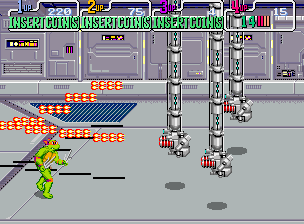 Screenshot Of Teenage Mutant Ninja Turtles Arcade Mobygames