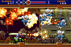 Screenshot Of Gunstar Super Heroes Game Boy Advance Mobygames