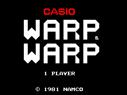 Screenshot Of Warp Warp Casio PV 1000 1981 MobyGames