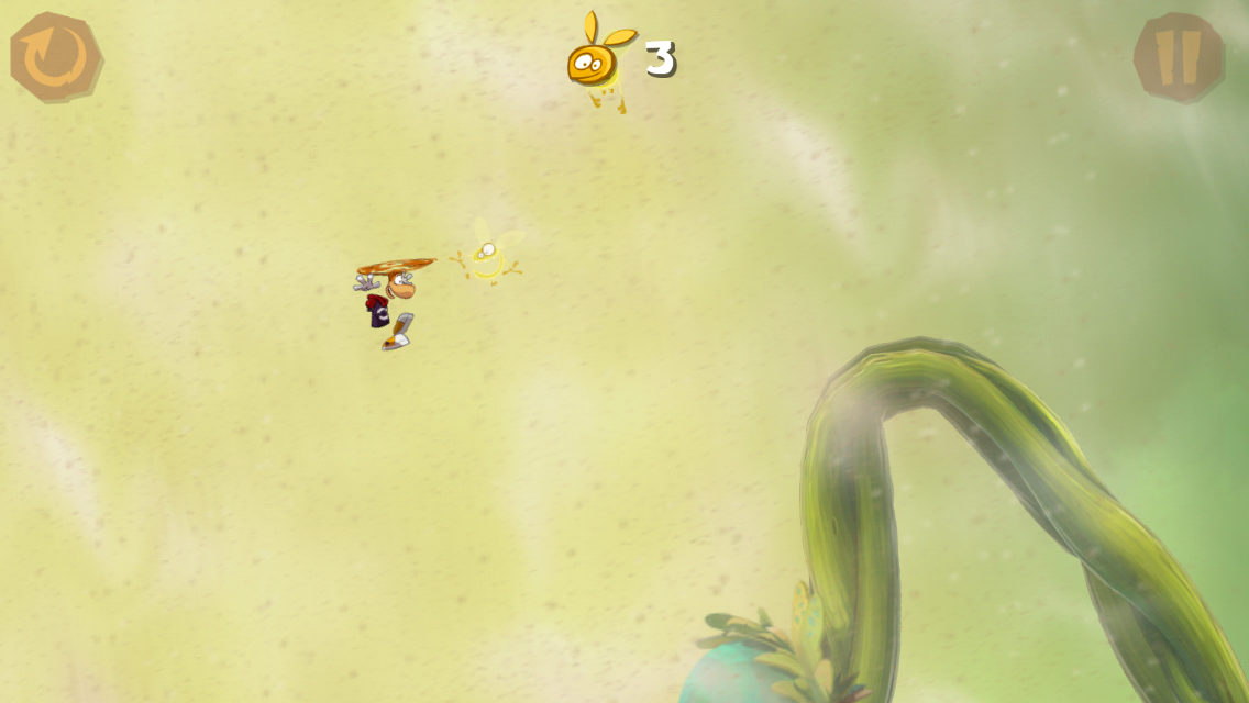 Screenshot Of Rayman Jungle Run Iphone Mobygames