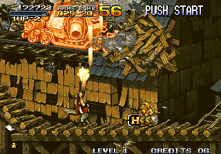 Screenshot Of Metal Slug Super Vehicle Arcade Mobygames