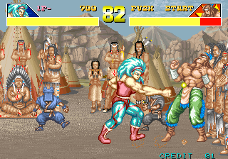 Screenshot Of Power Instinct Arcade 1993 MobyGames