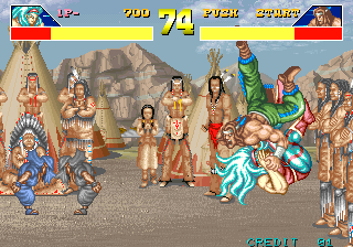 Screenshot Of Power Instinct Arcade 1993 MobyGames