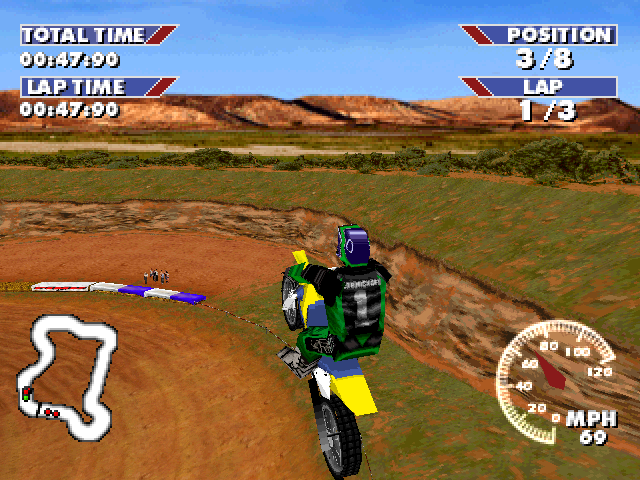 Screenshot Of Championship Motocross Featuring Ricky Carmichael