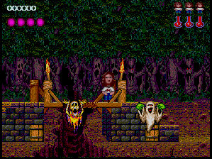 Screenshot Of Ghost Manor Turbografx Mobygames