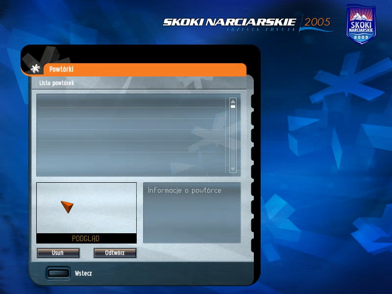 Screenshot Of Ski Jumping 2005 Third Edition Windows 2004 MobyGames