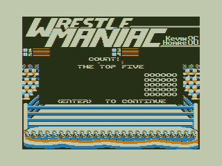 Screenshot Of Wrestle Maniac TRS 80 CoCo 1986 MobyGames