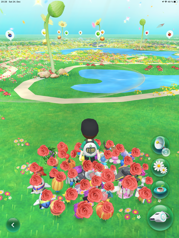 Screenshot Of Pikmin Bloom Ipad Mobygames