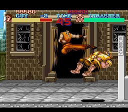 Screenshot Of Final Fight Snes Mobygames