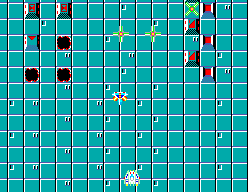 Screenshot Of Astro Warrior Pit Pot Sega Master System