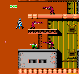 Screenshot Of Bionic Commando Nes Mobygames