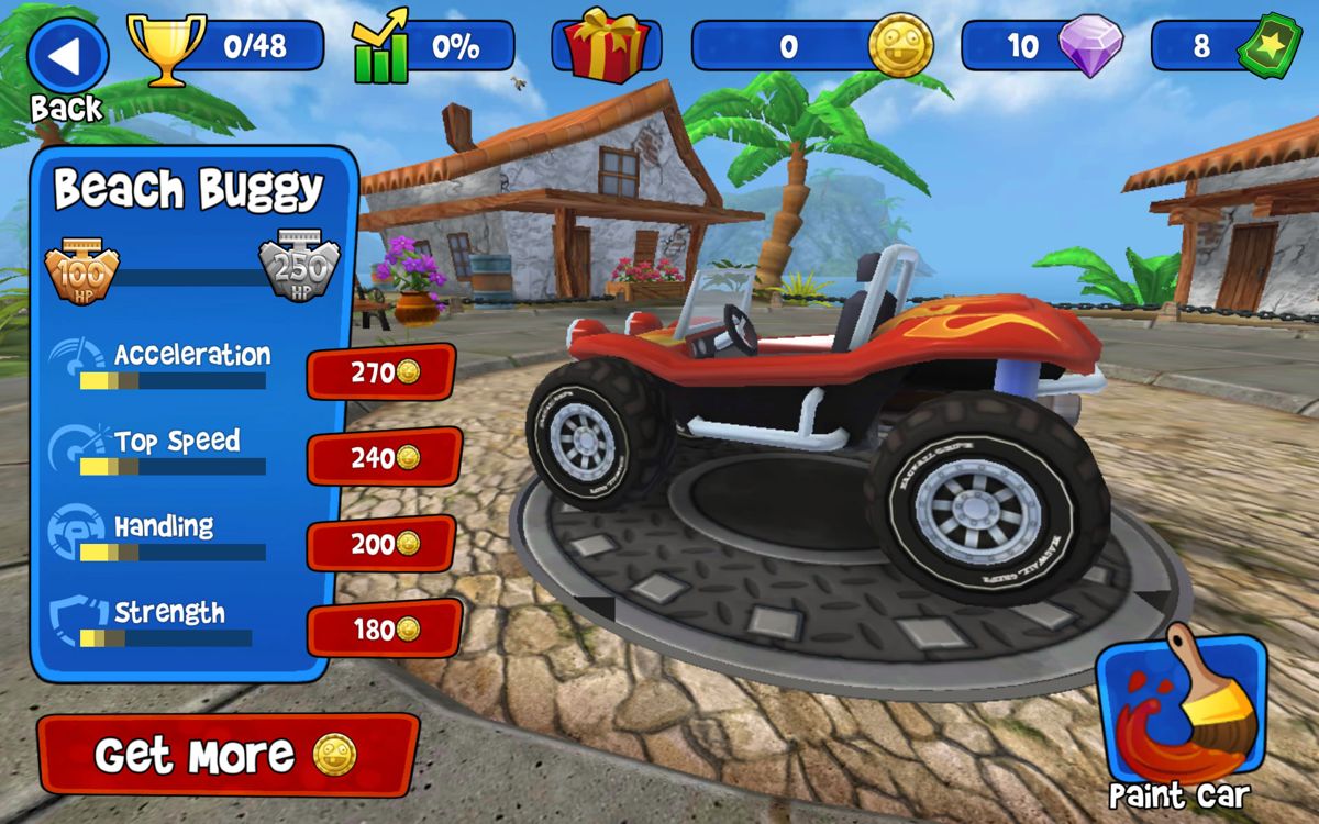 Screenshot Of Beach Buggy Racing Android Mobygames