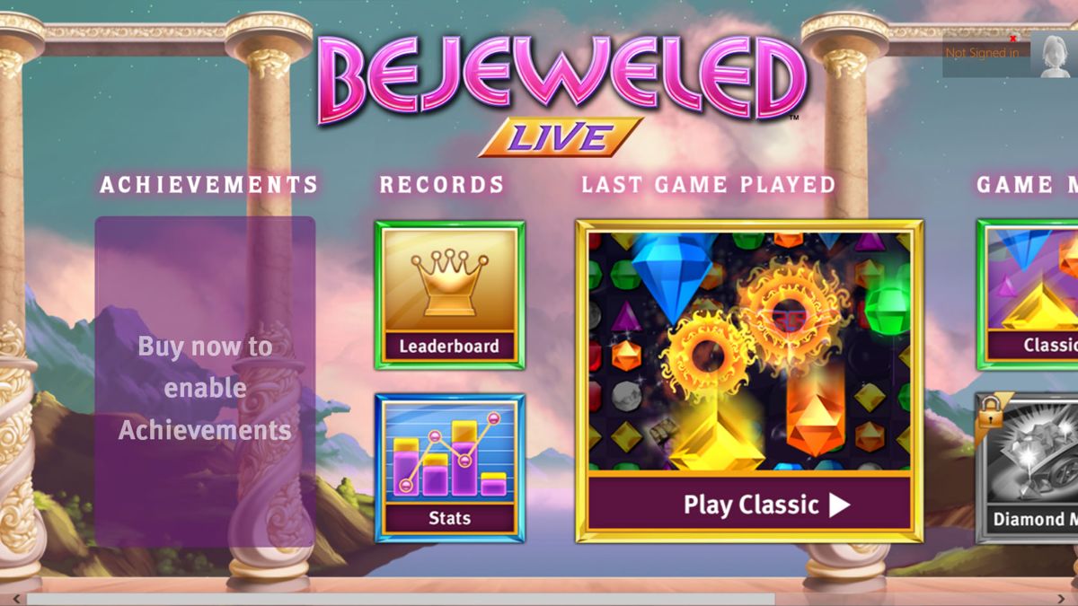 Bejeweled Live Screenshots MobyGames