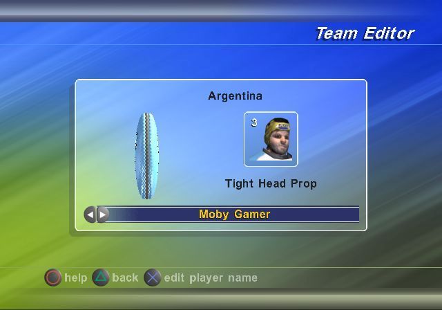 Screenshot Of Wcr World Championship Rugby Playstation