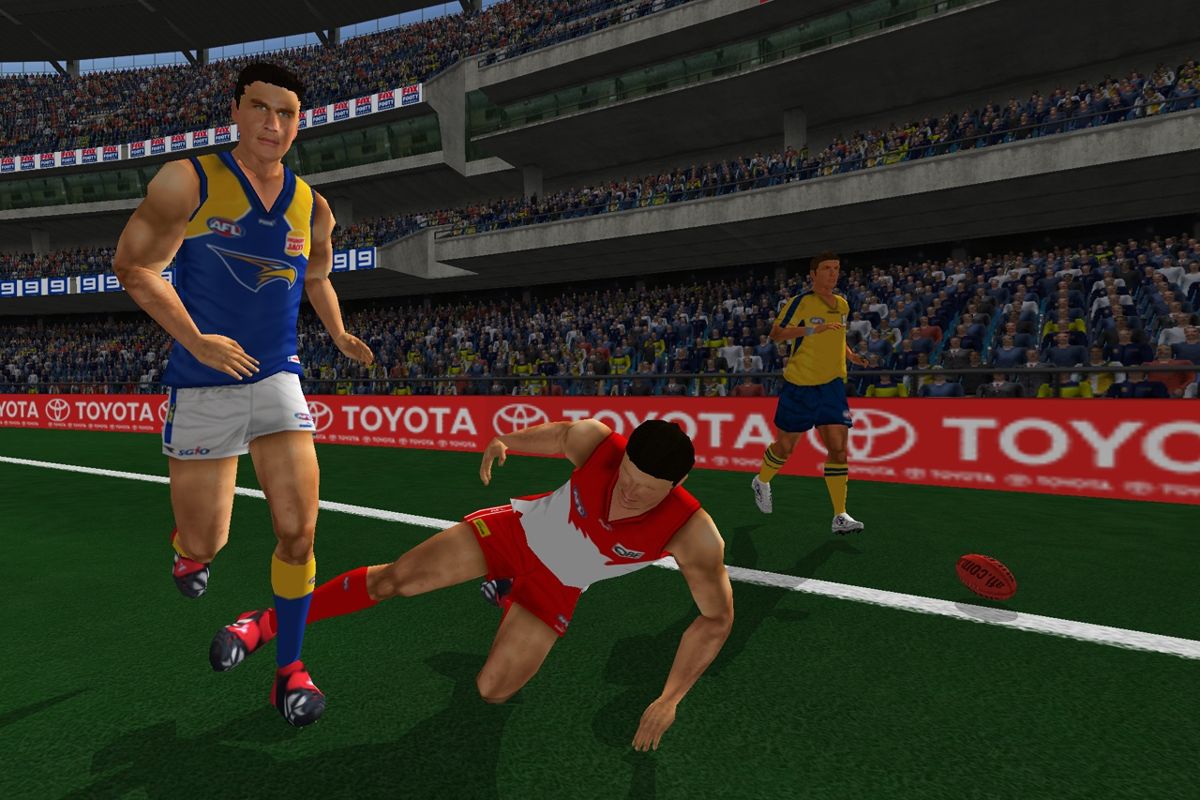 Screenshot Of AFL Premiership 2006 PlayStation 2 2006 MobyGames