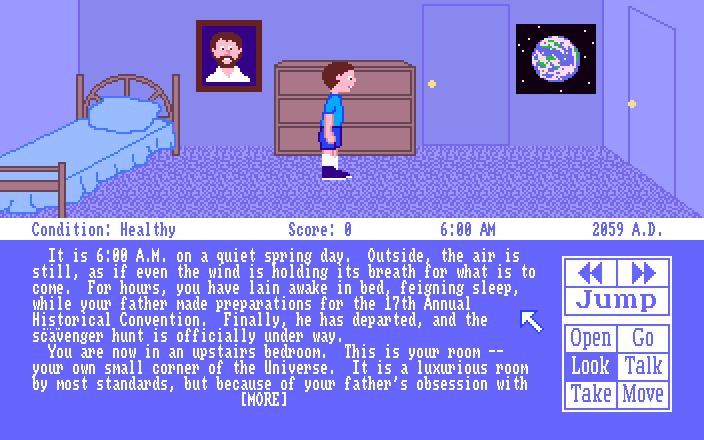 Screenshot Of Adventures Through Time The Scavenger Hunt Amiga