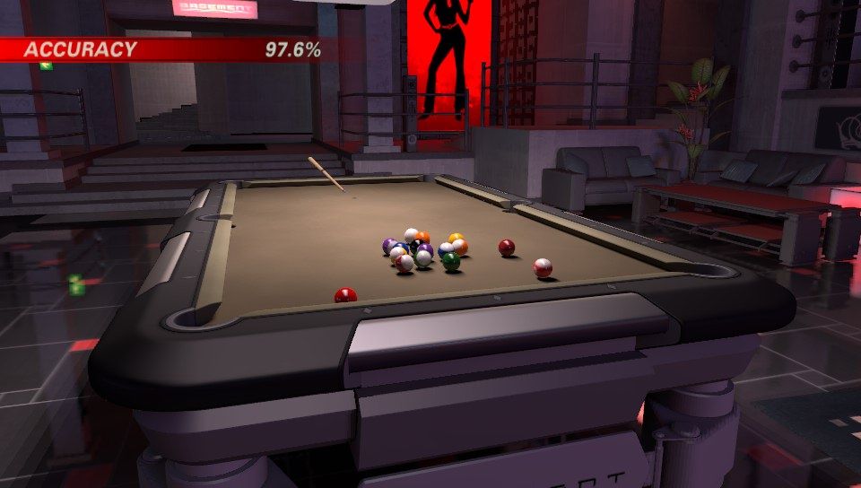 Screenshot Of Hustle Kings Ps Vita Mobygames