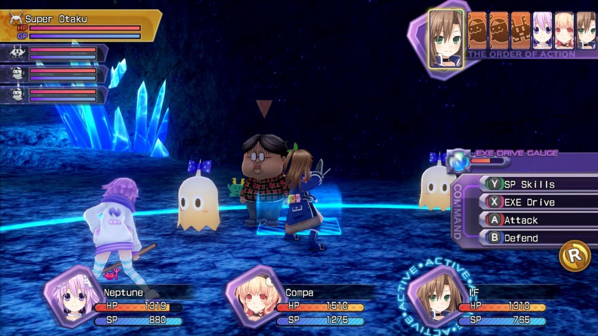 Screenshot Of Hyperdimension Neptunia Re Birth Windows