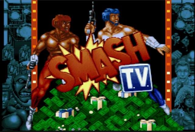 Screenshot Of Smash T V SNES 1990 MobyGames