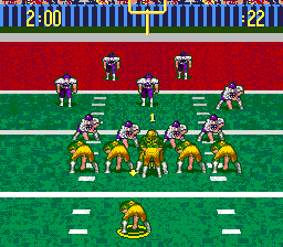 Screenshot Of Pro Quarterback Genesis Mobygames