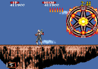 Screenshot Of Shadow Dancer The Secret Of Shinobi Genesis