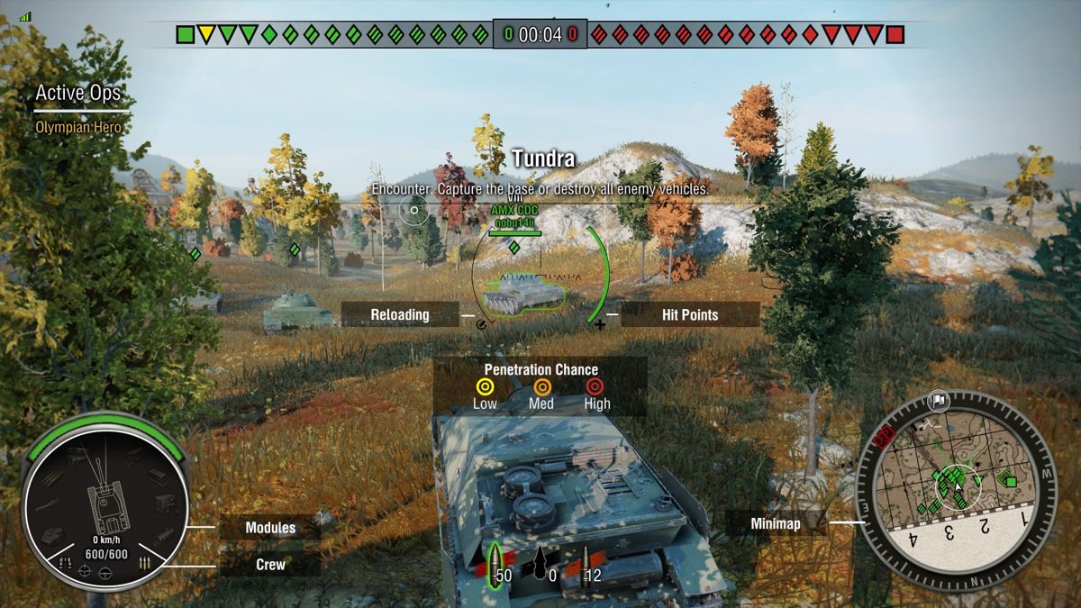 Screenshot Of World Of Tanks Amx Cdc Ultimate Playstation