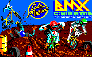 Screenshot Of Bmx Simulator Amstrad Cpc Mobygames