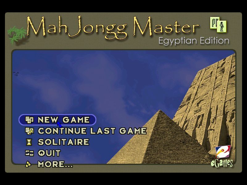 Screenshot Of Mahjongg Master Egyptian Edition Windows 2003 MobyGames